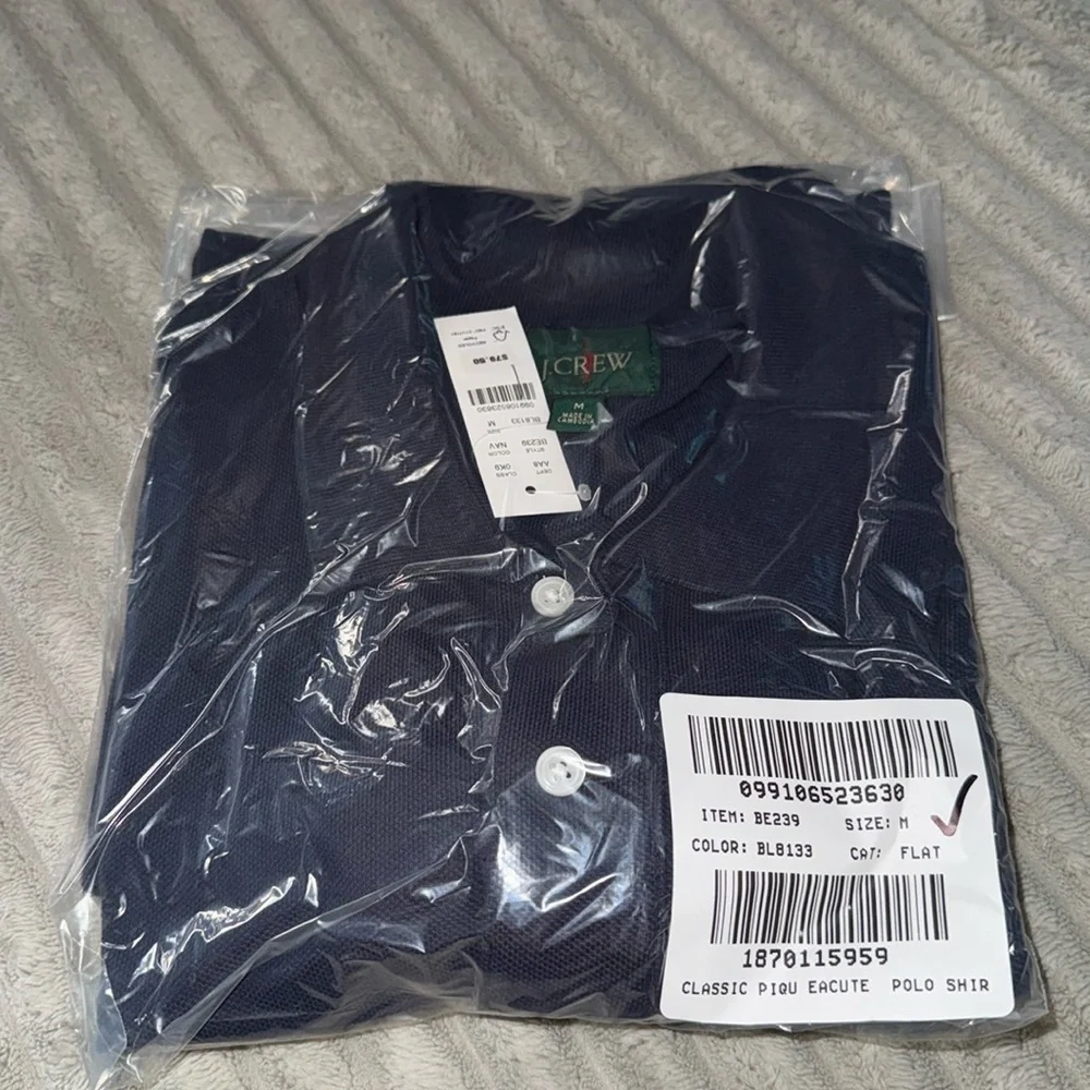 J. Crew Classic piqué polo shirt BE239